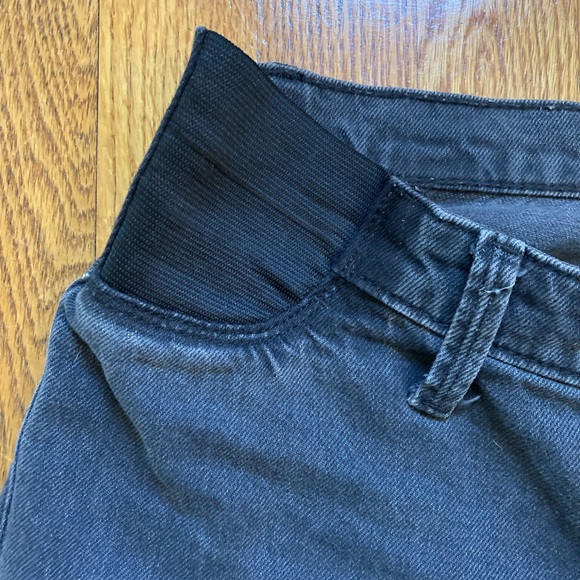 Isabel Maternity washed black boyfriend jeans under belly side panel size 4 - Picture 5 of 5